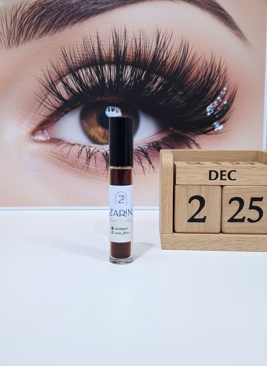 روغن تقویت مژه و ابرو زرین